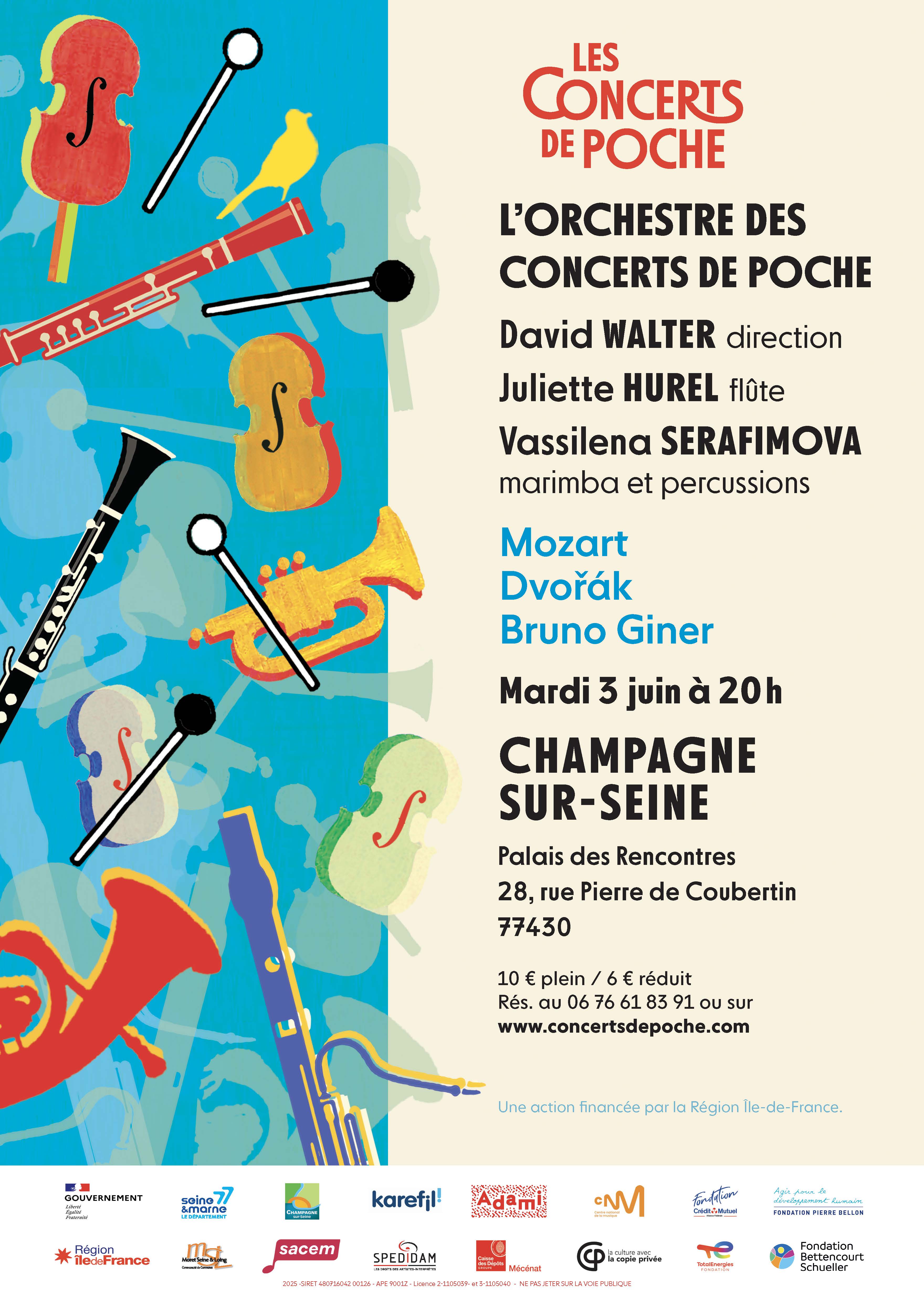 Les concerts de Poche - Petit Orchestre & Grandes Ambitions